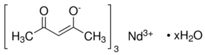 Neodymium 2,4-pentanedionate - CAS:14589-38-9 - Neodymium acetylacetonate, Neodymium(III) acetylacetonate hydrate, Nd(acac)3